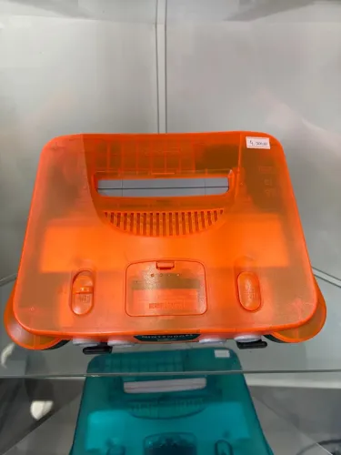 PROMOÇÃO Nintendo 64 Edição Tangerina Translúcido Japonês