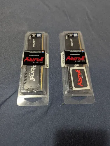 Memória RAM Kingston FURY Beast DDR4 2x16GB 3200 Mhz