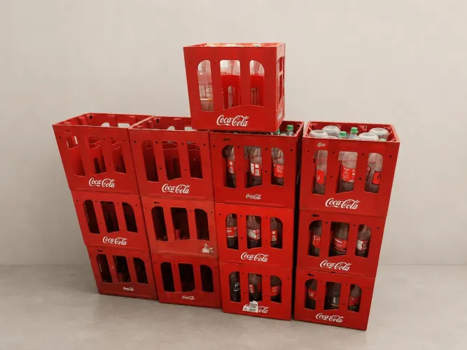 Caixa coca cola 