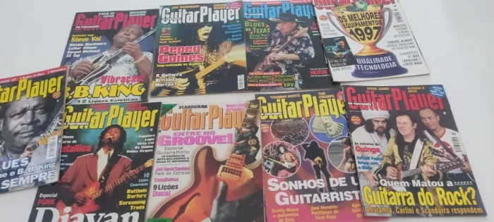 Pack de Revistas Guitar Player
