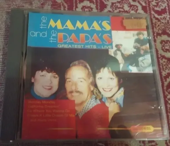 Cd - Mama's And The Papa's Greatest Hits Live Importado