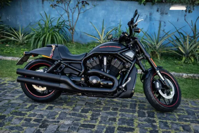 Harley Davidson/vrscdx 2013 Preta Com 1.250 Cilindradas