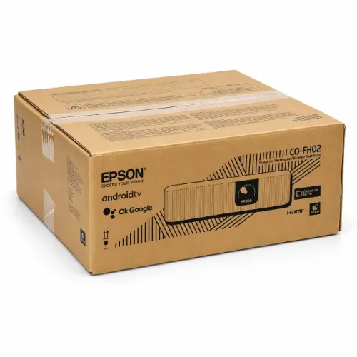 Projetor Epson EpiqVision Flex CO-FH02 Full HD 3000 Lúmens com Android TV