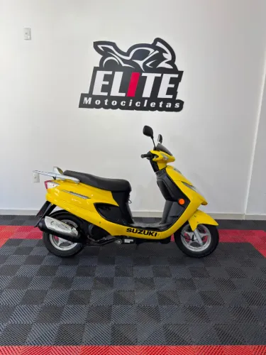 Suzuki AN125 Burgman 2008 Amarela Scooter Automatica