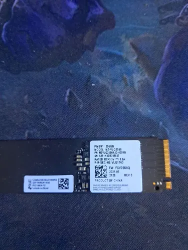 Ssd M2 nvme 256gb