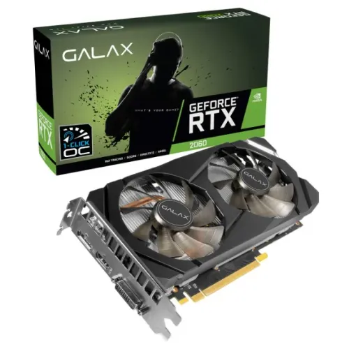 Placa de Vídeo NVIDIA GALAX 2060 OC 6GB