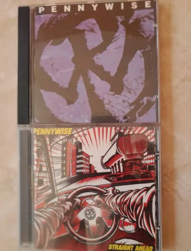 CDs Pennywise 2 CDs - Pennywise + Straight Ahead - Excelente estado - vendo tb separados