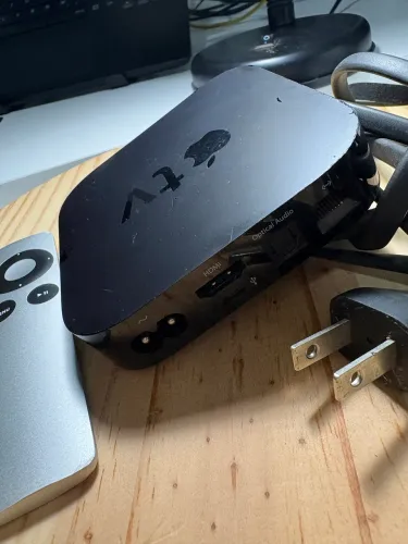 Apple TV 3ª Geração A1469 com Controle e Cabo Originais