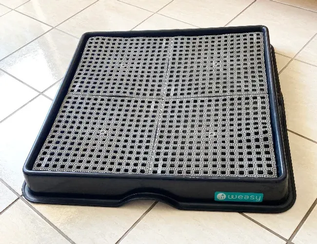 weasy médio preto - banheiro para pet