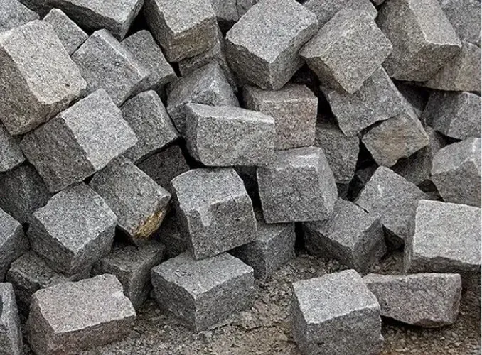 Pedra paralepipedo para calçamento