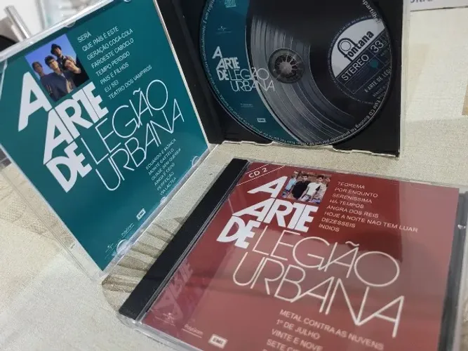 Legião Urbana - CD Duplo - A arte de... (made fan)