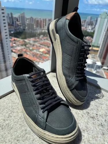 Sapatênis Democrata Denim Mike Masculino