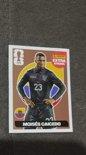 Vende-se figurinha legend 2026 Moises Caicedo bronze