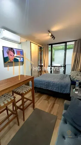 Studio com 1 dormitório, 27 m² - venda por R$ 270.000,00 ou aluguel por R$ 2.438,00/mês -