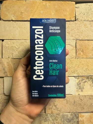 Shampoo Cetoconazol Anticaspa Clean Hair 100ml