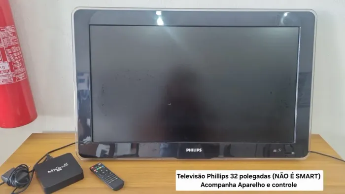 Televisão 32 polegadas não é smart 479,00 ou 12x 46,70 no cartão