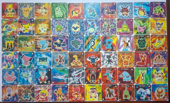 Coleção completa pokémon Jokenpokemon