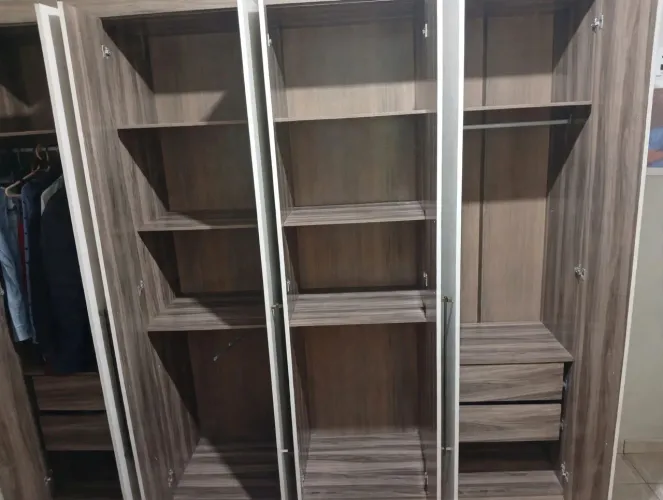 Guarda-Roupa Casal 8 Portas e 4 Gavetas - Santos Andirá (Master)