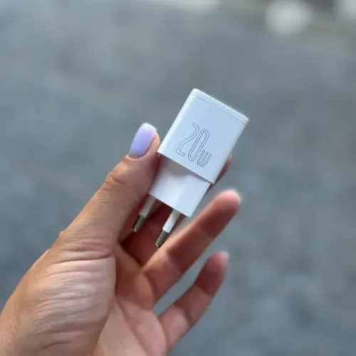 Carregador Baseus 20W PD USB-C Turbo Carga Rápida