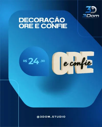 DECORAÇÃO ORE E CONFIE