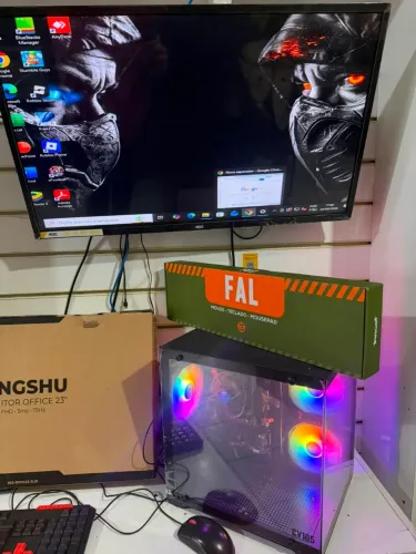 Pc Gamer AQUÁRIUM I5 Novo Lacrado na Caixa 