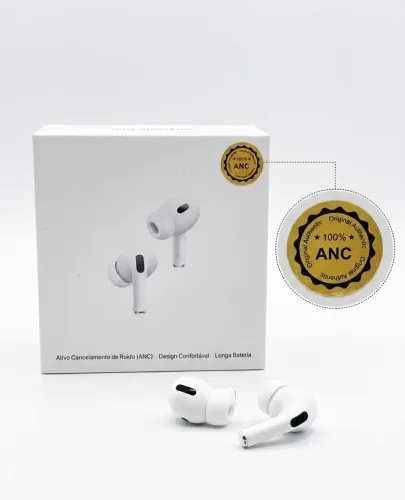 Fone Bluetooth Com Cancelamentos de Ruído ANC 2ª Geração Novo