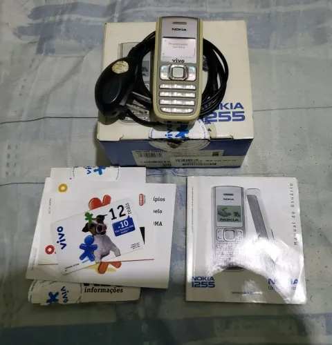 Nokia 1255 antigo raridade na caixa
