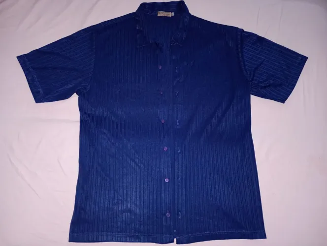 Camisa Azul Petróleo Masculina - Empório Colombo