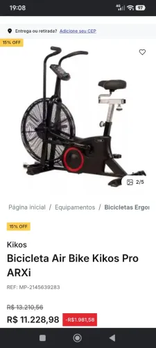 Queimando Airbikes Kikos 