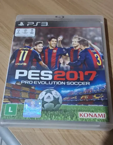 PES 2017 ps3 midia fisica usado