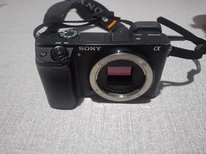 Câmera Sony a6300 funcionando perfeitamente