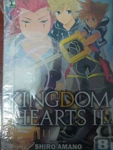 Mangá kindom hearts ii, vol 8