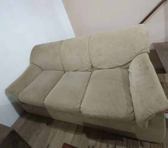 Sofá Fixo 3 Lugares 