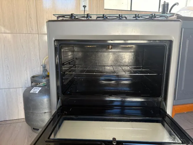 Fogão Electrolux 5 Bocas Inox (Com Tripla Chama) - Funcionando Perfeitamente