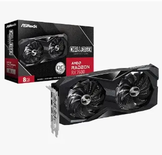 PLACA DE VIDEO RX 7600 8 GB , NOVA LACRADA .