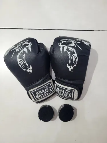 Luvas de MMA/Muay Thai + Faixas