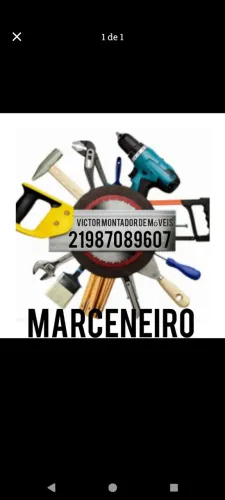 Montador de móveis e marceneiro