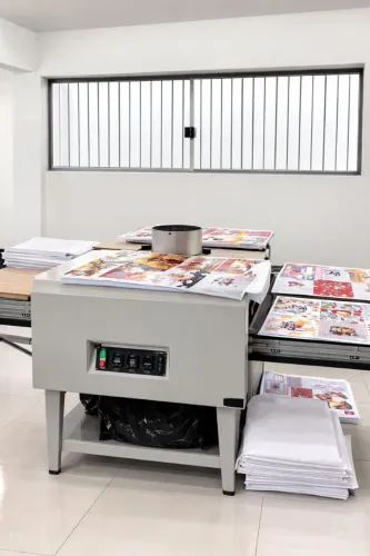 Prenssa térmica pneumática grande de sublimação