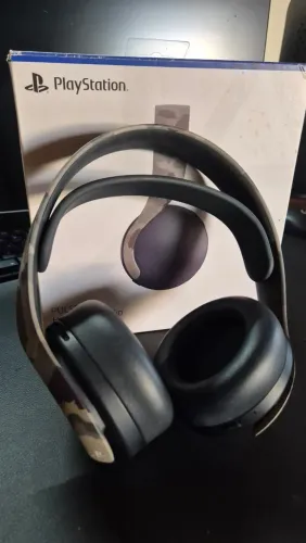 Headset Pulse 3D PS5 Camuflado + Caixa