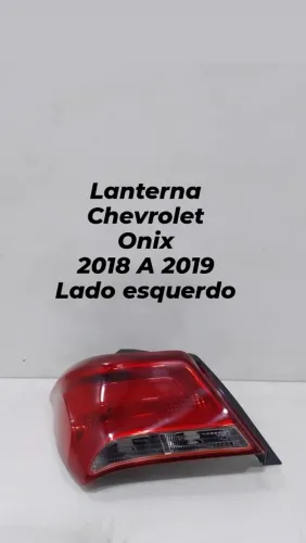 Lanterna Chevrolet onix 2018 A 2019 lado esquerdo 