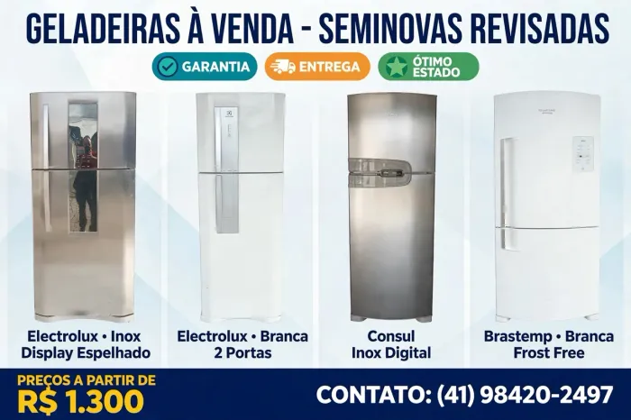 Venda de geladeira