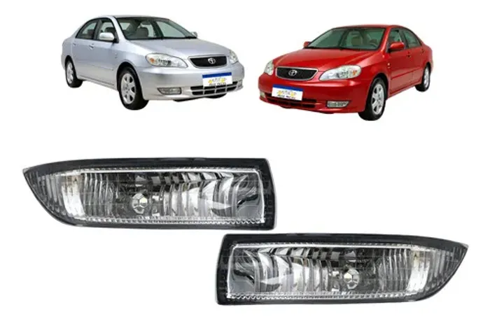 Farol Milha Corolla 2002 A 2004 Fielder 2005 A 2008 Par 