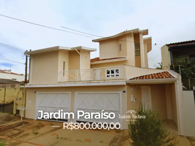 Casa para Venda no Jardim Paraíso de 3 Dormitórios em Botucatu-SP