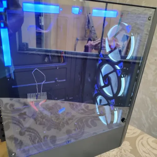 Gabinete Gamer Rise Mode Z3 Glass (Preto) USADO