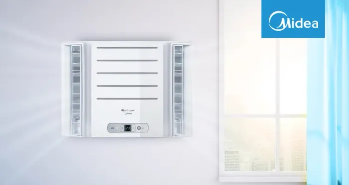 AR CONDICIONADO ELETRONICO DE 7500 BTU MIDEA SPRINGER CLASSIFICAÇÃO A NOVO COM NOTA FISCAL