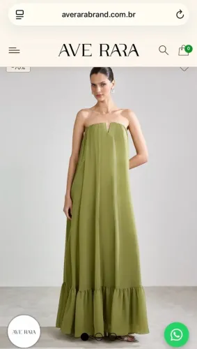 Vestido festa Ave Rara