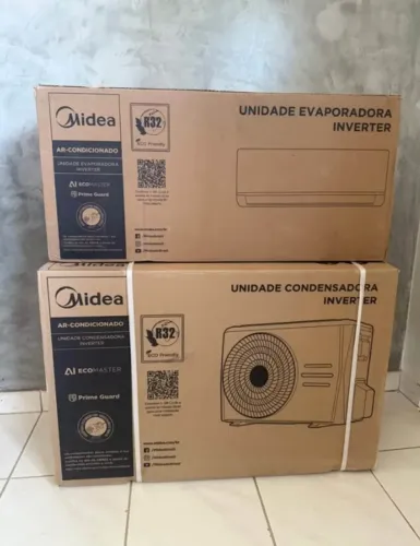 Ar Condicionado Split Midea AI Ecomaster Inverter 12.000 BTUs 220V Kit (Lacrado)