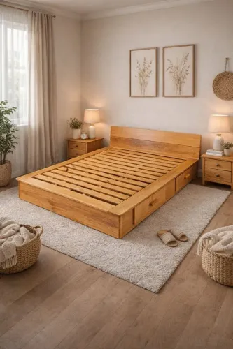 Cama de Madeira