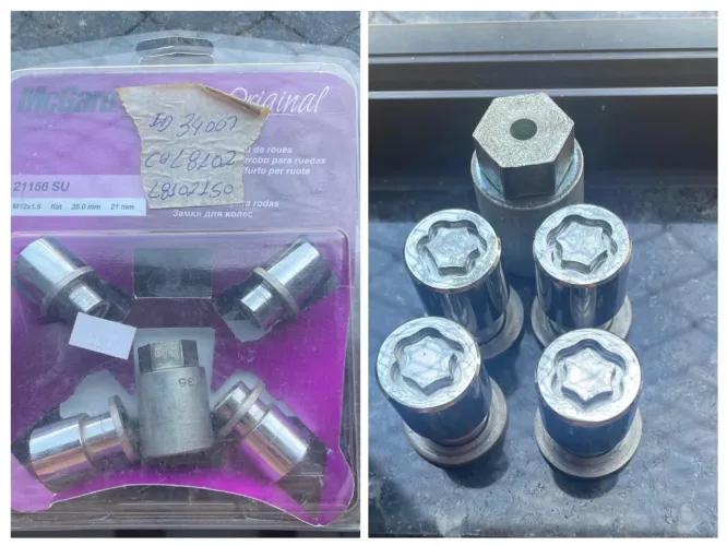 Parafuso antifurto roda Toyota 