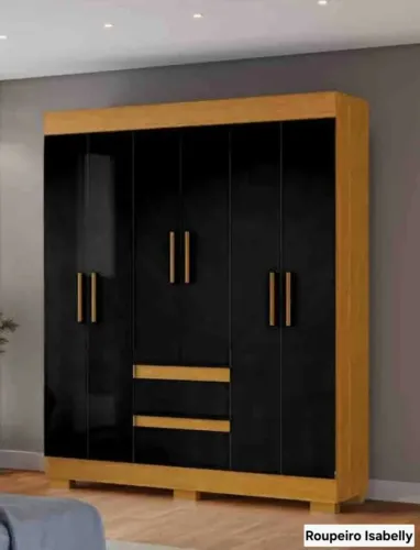 Guarda-roupa 6 portas 2 gavetas $899,00